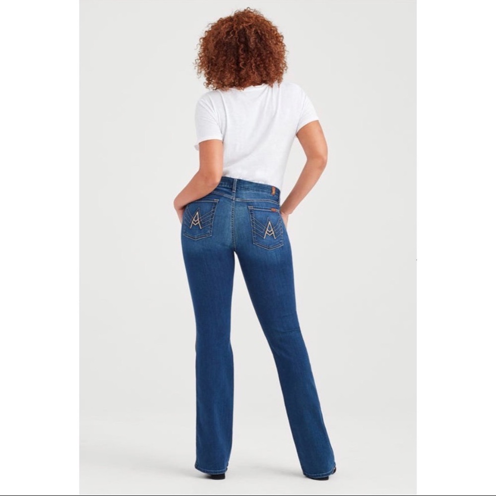 7 For All Mankind A’ Pocket Flare Jeans